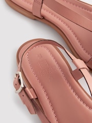 Nude Regular/Wide Fit Forever Comfort ® Leather Bow Sandals - Image 7 of 7