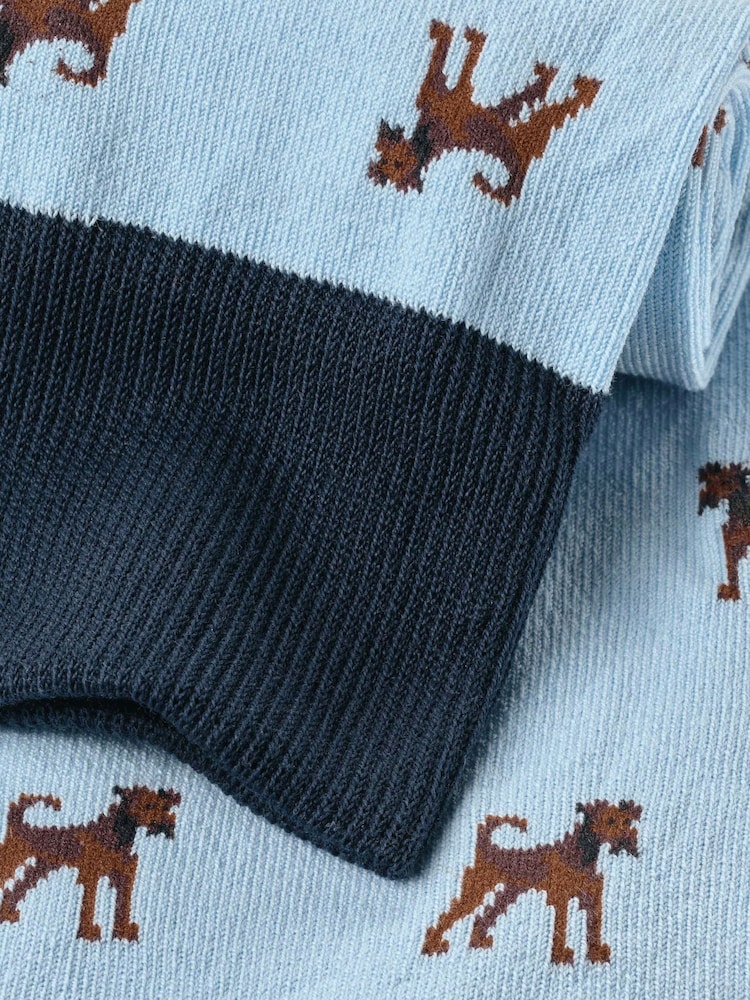 Charles Tyrwhitt Blue Dog Novelty Socks - Image 2 of 2