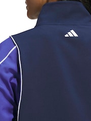 Adidas Golf Blue Women’s Ultimate365 Solid Full-Zip Jacket - Image 5 of 6