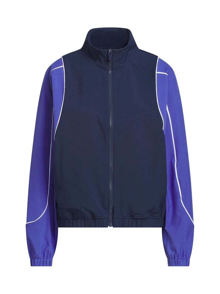 Adidas Golf Blue Women’s Ultimate365 Solid Full-Zip Jacket - Image 6 of 6 Adidas Golf Blue Women’s Ultimate365 Solid Full-Zip Jacket - Image 6 of 6