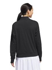 Adidas Golf Black Women's Ultimate365 Quarter-Zip Layering Top - Image 3 of 8