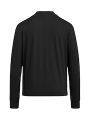 Adidas Golf Black Women's Ultimate365 Quarter-Zip Layering Top - Image 8 of 8