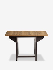 Dark Bronx '2 to 4 Seater Foldable Extending Dining Table - Image 7 of 9