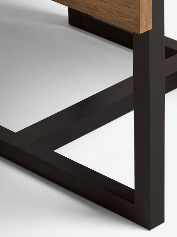 Dark Bronx '2 to 4 Seater Foldable Extending Dining Table - Image 9 of 9