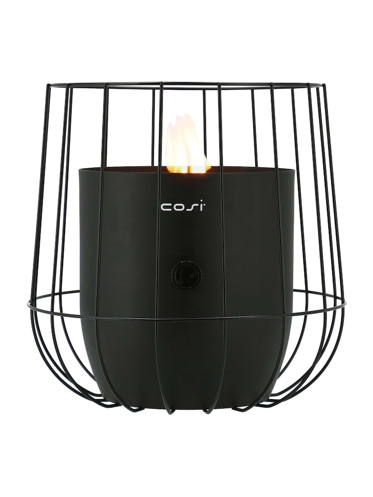 Pacific Black Garden Cosiscoop Basket Fire Pit Lantern - Image 2 of 3
