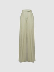 Reiss Sage Izzie Wide Leg Occasion Trousers - Image 2 of 7