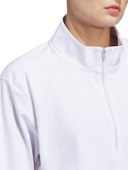 Adidas Golf Ultimate365 Core Quarter-Zip Pullover Sweat Top - Image 4 of 7