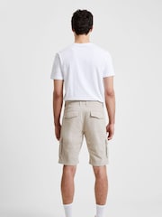 French Connection Brown Ripstop 100% Cotton Cargo Shorts - Image 2 of 3