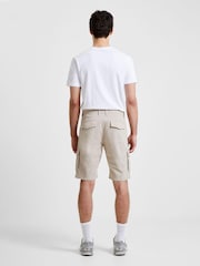 French Connection Brown Ripstop 100% Cotton Cargo Shorts - Image 3 of 3
