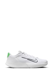 Blanc/Noir - Chaussures de tennis Nike Court Vapor Lite 2 en dur - Image 1 of 3