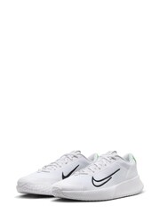 Blanc/Noir - Chaussures de tennis Nike Court Vapor Lite 2 en dur - Image 2 of 3