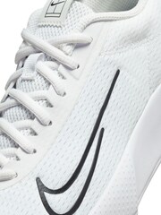 Blanc/Noir - Chaussures de tennis Nike Court Vapor Lite 2 en dur - Image 3 of 3