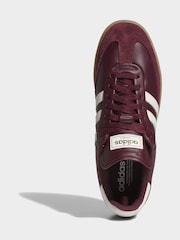 adidas Golf Red Samba Trainers - Image 7 of 10