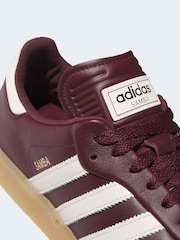 adidas Golf Red Samba Trainers - Image 9 of 10