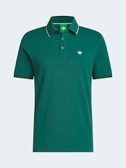adidas original Green F Solid Polo Shirt - Image 1 of 1