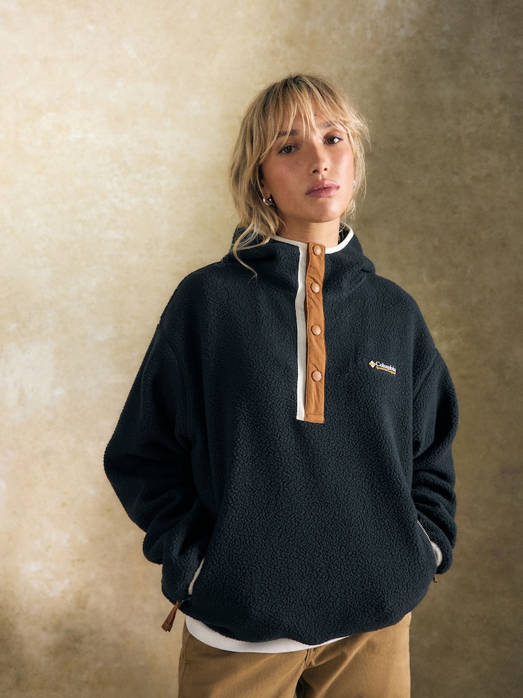 Columbia Womens Helvetia II Sherpa Hooded Fleece - Image 2 of 8
