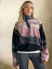 Columbia Womens Helvetia II Cropped Sherpa Half Snap Fleece - Image 1 of 6