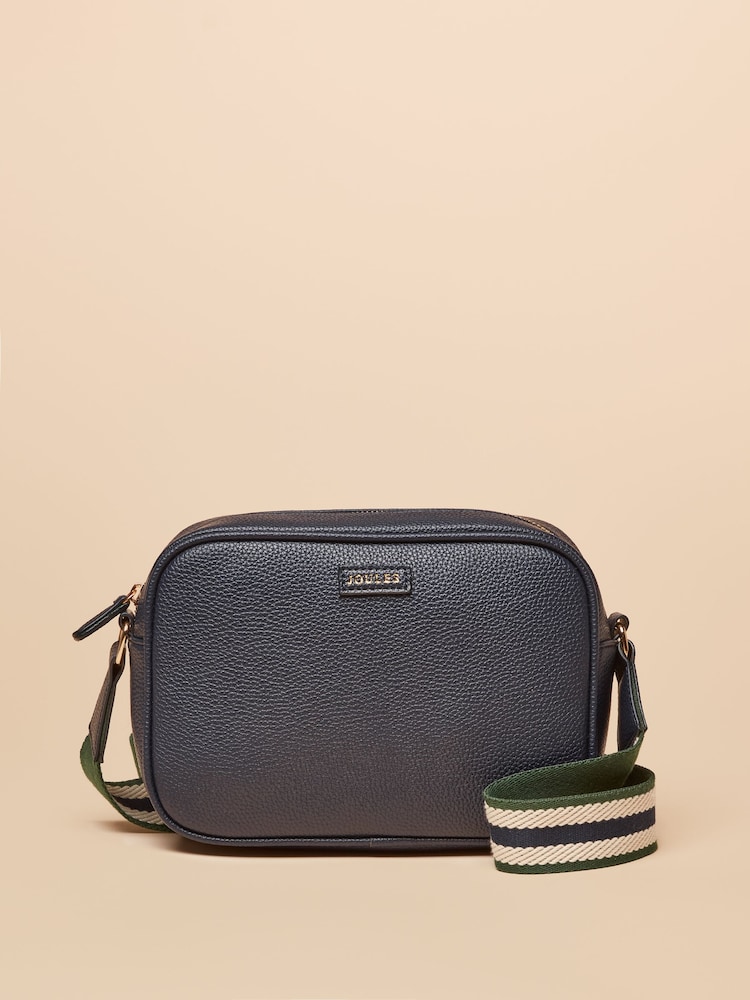 Joules Trent Navy Blue Cross Body Bag - Image 1 of 9