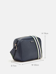 Joules Trent Navy Blue Cross Body Bag - Image 9 of 9
