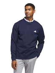 Adidas Golf Blue Ultimate365 Climawarm Crew Neck  Sweater - Image 1 of 6