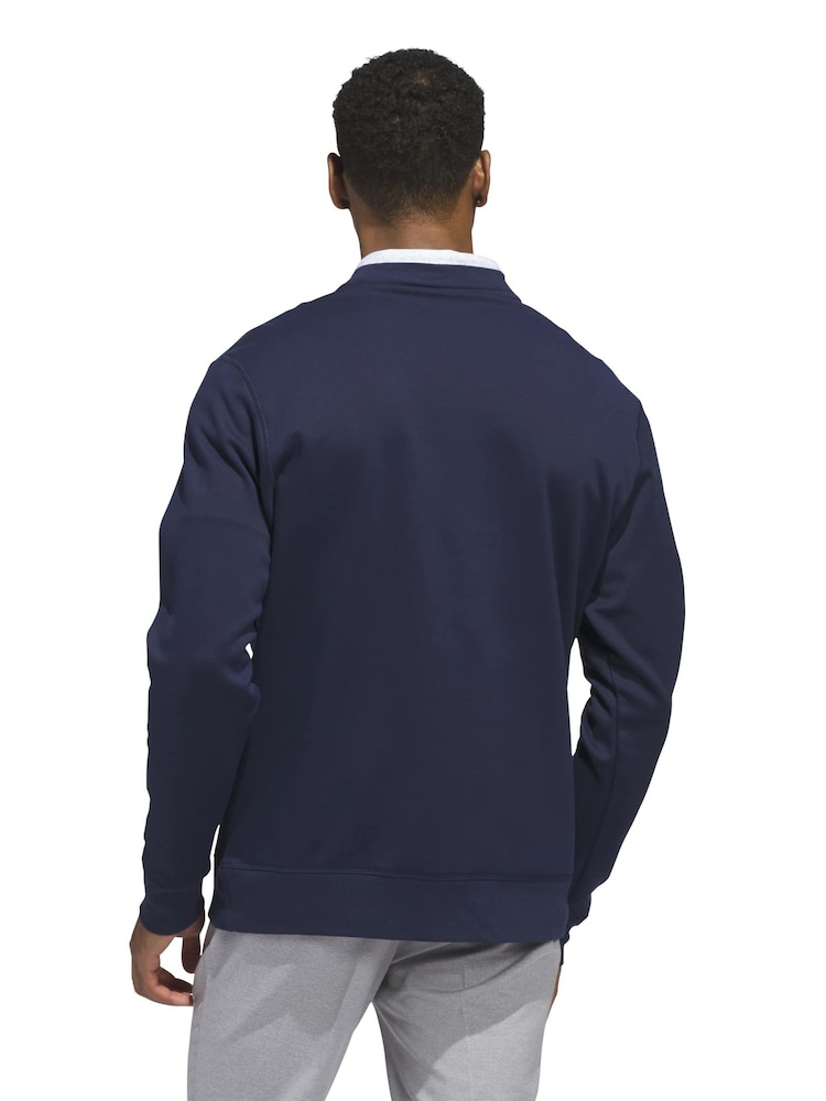 Adidas Golf Blue Ultimate365 Climawarm Crew Neck  Sweater - Image 2 of 6