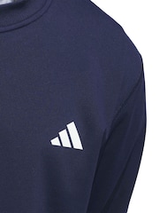 Adidas Golf Blue Ultimate365 Climawarm Crew Neck  Sweater - Image 6 of 6