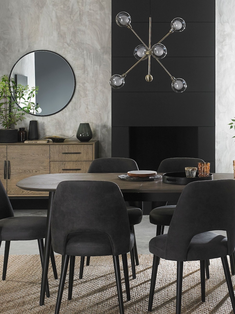 Bentley Designs Natural Vintage Weathered Oak 6 to 8 Extending Dining Table - Image 1 of 5