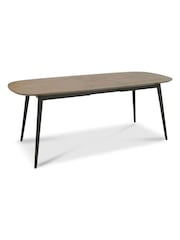 Bentley Designs Natural Vintage Weathered Oak 6 to 8 Extending Dining Table - Image 5 of 5