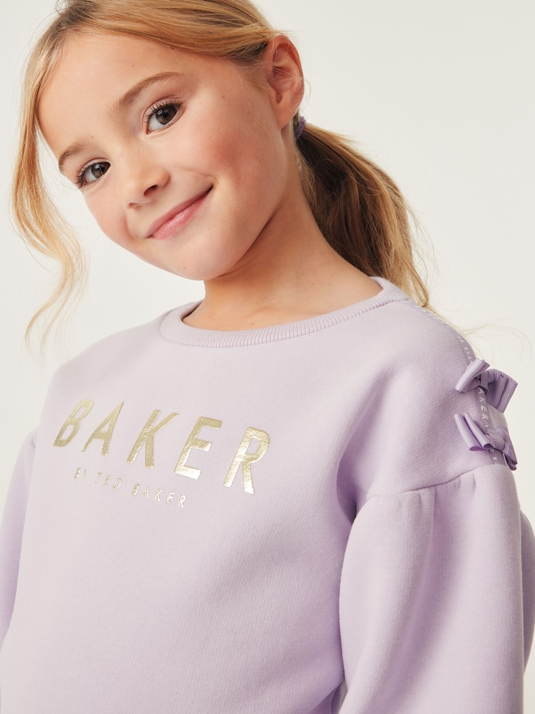 أرجواني - طقم سترة بأربطة وبنطال رياضي من Ted Baker - Image 4 of 11