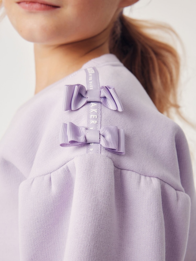 أرجواني - طقم سترة بأربطة وبنطال رياضي من Ted Baker - Image 5 of 11