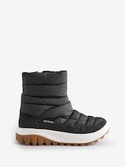 Negro - Botas de media caña acolchadas para la nieve Snowtrot de Columbia - Imagen 1 de 1