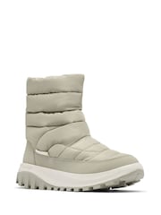 Verde - Botas de media caña acolchadas para la nieve Snowtrot de Columbia - Imagen 3 de 5