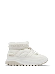 Blanco - Botas de caña baja acolchadas para la nieve Snowtrot de Columbia - Imagen 1 de 5