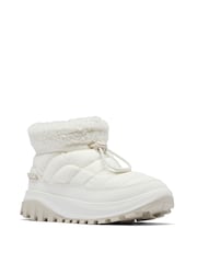 Blanco - Botas de caña baja acolchadas para la nieve Snowtrot de Columbia - Imagen 3 de 5