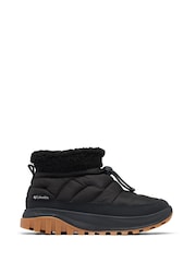 Черный - Columbia Snowtrot Low Quilted Snow Boots - Image 1 of 6