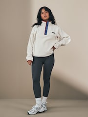 Columbia Womens Helvetia II Cropped Sherpa Half Snap Fleece - Image 2 of 3