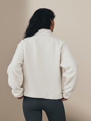 Columbia Womens Helvetia II Cropped Sherpa Half Snap Fleece - Image 3 of 3