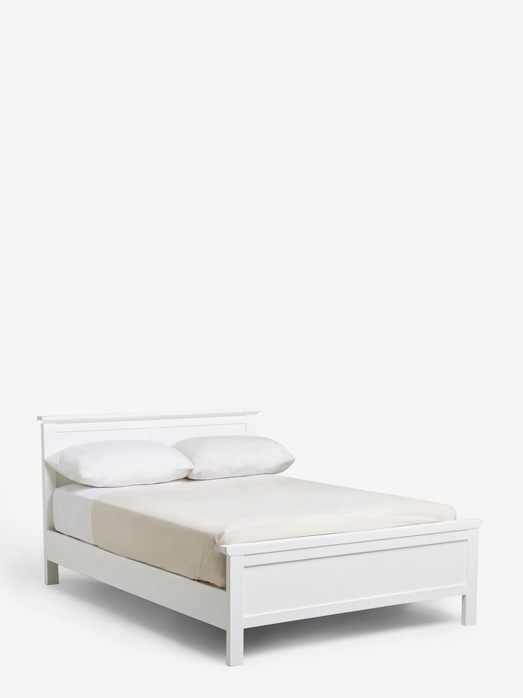White Painted Sutton Wooden Bed Frame - Image 2 of 2