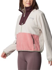 Columbia Sequoia Grove QZ Colour Block Brown Fleece - Image 2 of 5