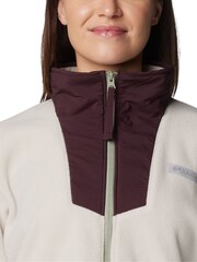 Columbia Sequoia Grove QZ Colour Block Brown Fleece - Image 5 of 5