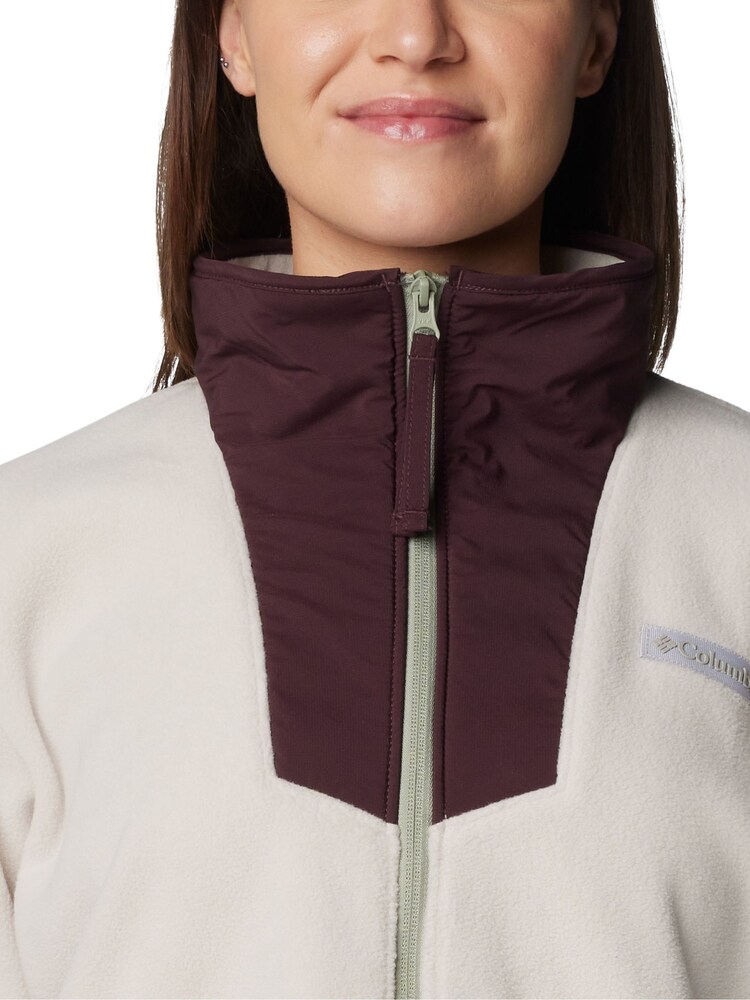 Columbia Sequoia Grove QZ Colour Block Brown Fleece - Image 5 of 5
