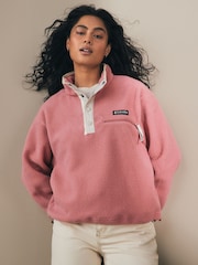 Columbia Womens Helvetia II Cropped Sherpa Half Snap Fleece - Image 1 of 5