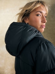 Columbia Puffect Long Padded Black Jacket - Image 6 of 6