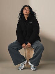 Columbia Puffect Sherpa Padded Black Jacket - Image 2 of 4