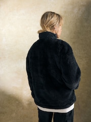 Черный - Columbia Womens Boundless Discovery II Sherpa Full Zip Fleece Jacket - Image 3 of 6