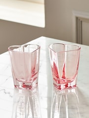 Juego de 2 vasos altos con forma de corazón - Imagen 2 de 5