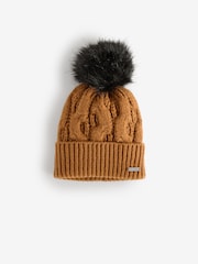 Columbia Boundless Days Cable Knit Brown čepica - Slika 1 iz 3