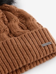 Columbia Boundless Days Cable Knit Brown čepica - Slika 2 iz 3