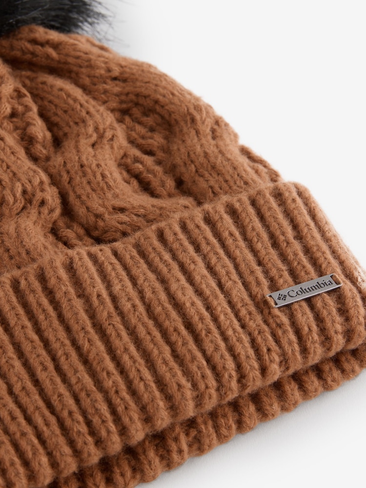 Columbia Boundless Days Cable Knit Brown čepica - Slika 2 iz 3