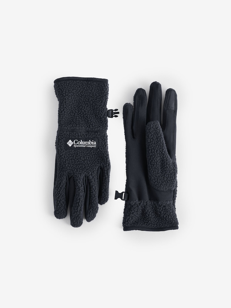 Columbia Grey Helvetia Sherpa Gloves - Image 1 of 3 Columbia Grey Helvetia Sherpa Gloves - Image 1 of 3